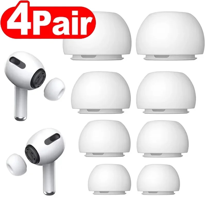 Ersatz-Ohrstöpsel für Apple AirPods Pro 2 1, weiche Ohrkappe, Silikon-Ohrstöpsel, schützende Ohrhörer-Hülle, Kopfhörer-Zubehör, XS/S/M/L Image