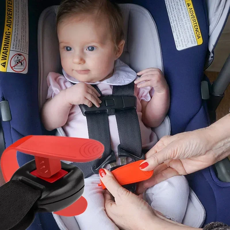 Auto-Zubehör Kindersitz-Schnallenentriegelungswerkzeug Autozubehör Verhindert Nagelverletzungen Kindersicherheitssitz-Entriegelung Kraftsparende Geräte Image
