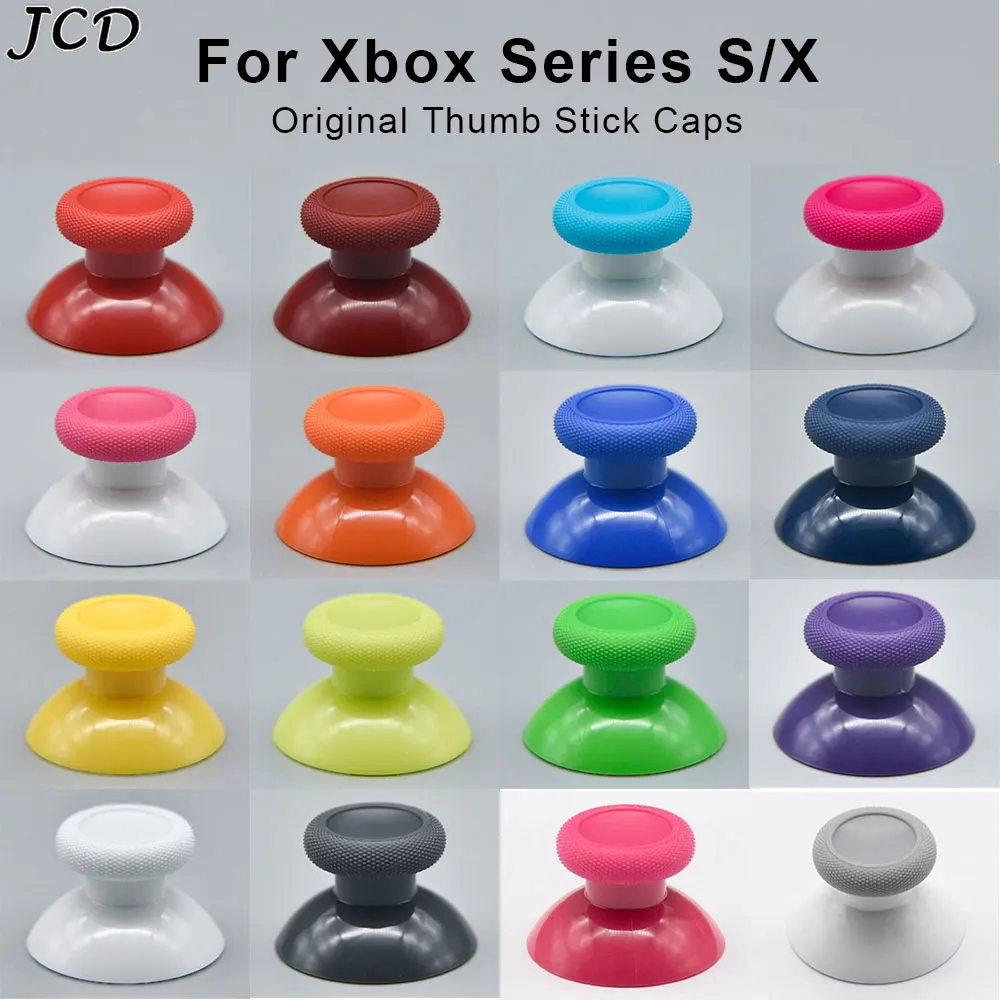 JCD 2PCS Original 3D Analog Joystick Thumb-Stick Grip Cap Rocker Tasten Für Xbox Sereis S X Controller Thumbsticks Abdeckung Image