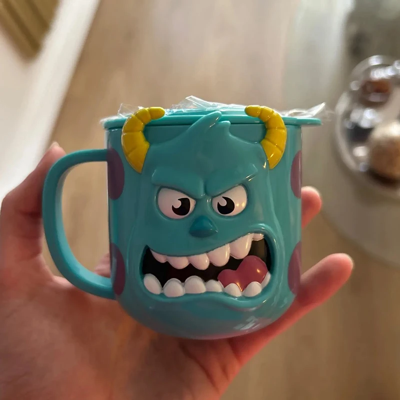 Disney Kinder Zahnbürstenbecher Cartoon Stitch Big-Eyed Monster Design Fallsicher Staubdicht Kinder Weihnachtsgeschenk Image