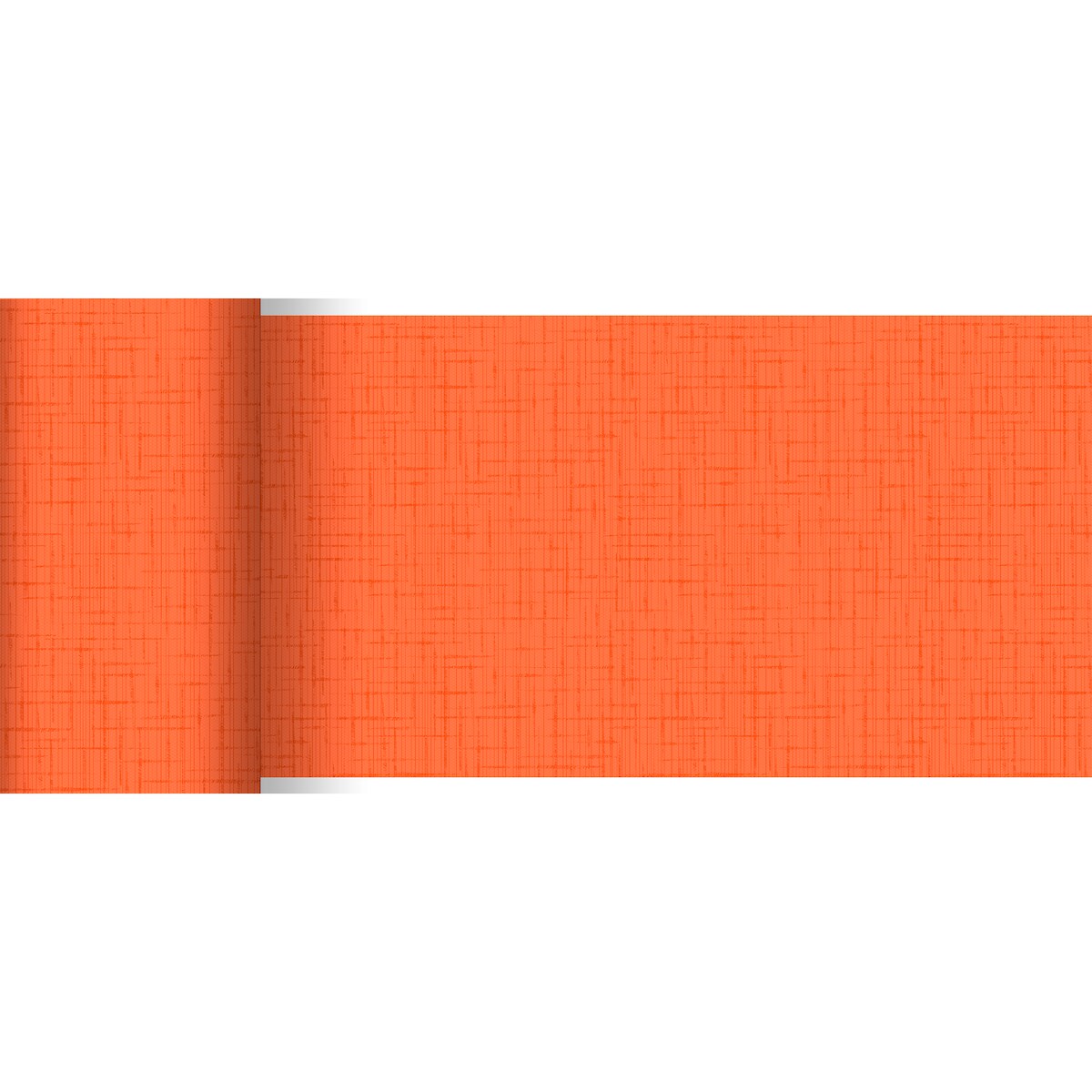 Duni Bio Dunicel®-Tischläufer 0,15 x 20 Linnea Sun Orange, 6 Stk/Krt (6 x 1 Stk) Image
