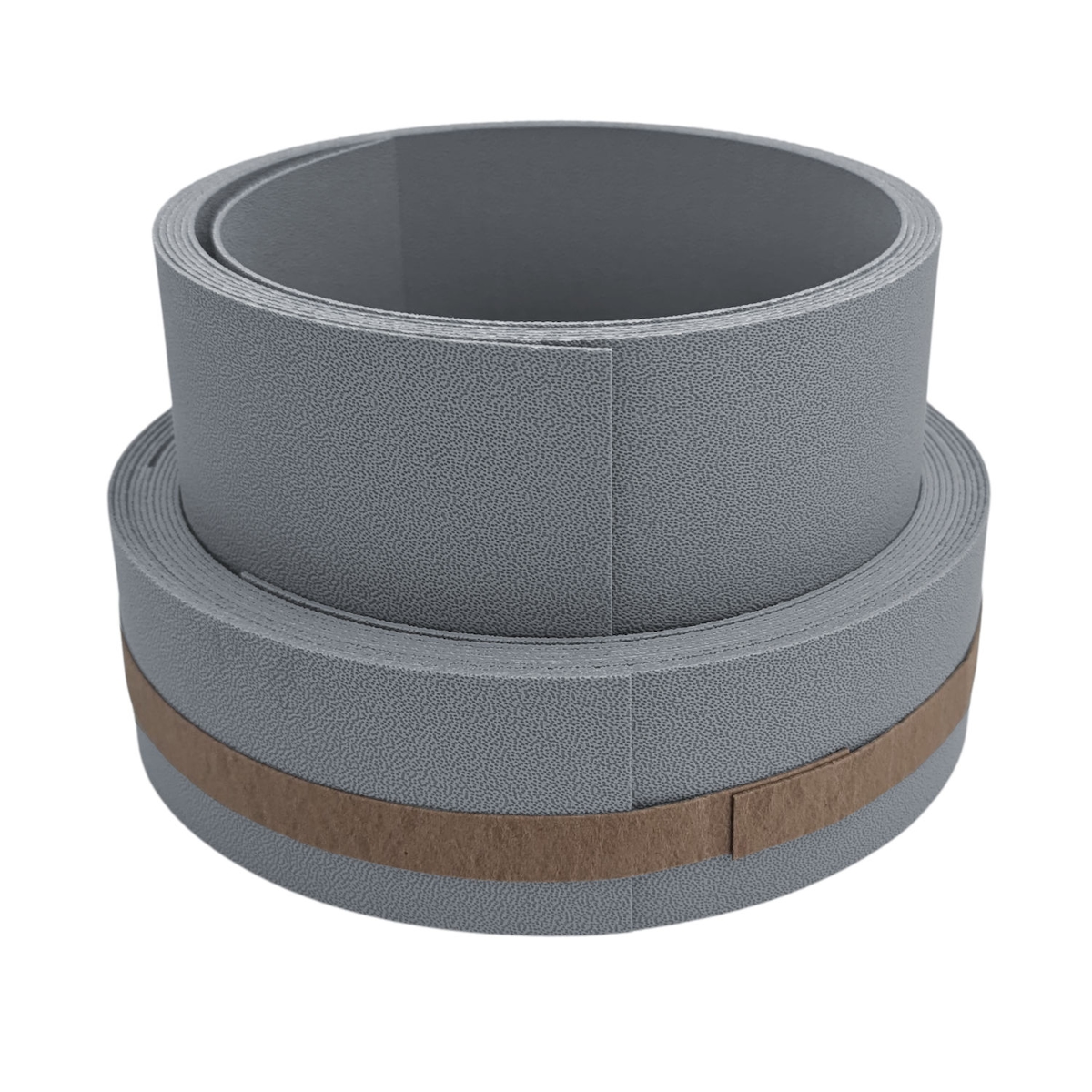 zaun|zu® Sichtschutz Premium Akzentstreifen Set DUO Fenstergrau 2,55m Image