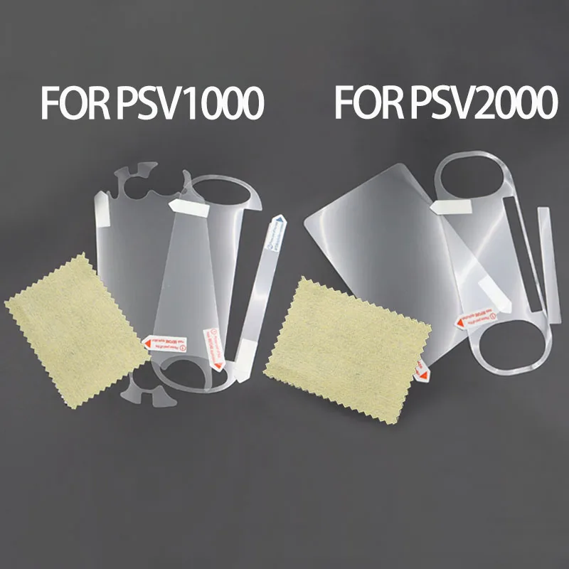 1/2/5 Stück HD transparente Displayschutzfolie für PS Vita PSV 1000/2000 Vorder- und Rückseitenschutz Image