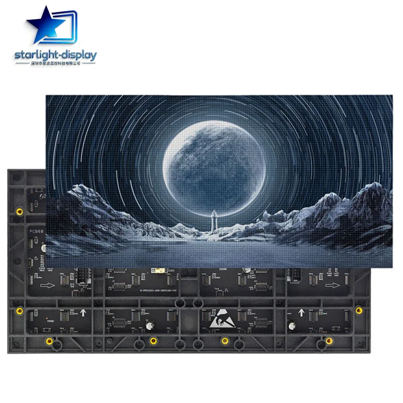 Hochwertiges Kinglight Nationstar P2 LED-Anzeigemodul 16 x 32 cm Pantalla-LED-P2-LED-Matrix 80 x 160 64 x 128 Image