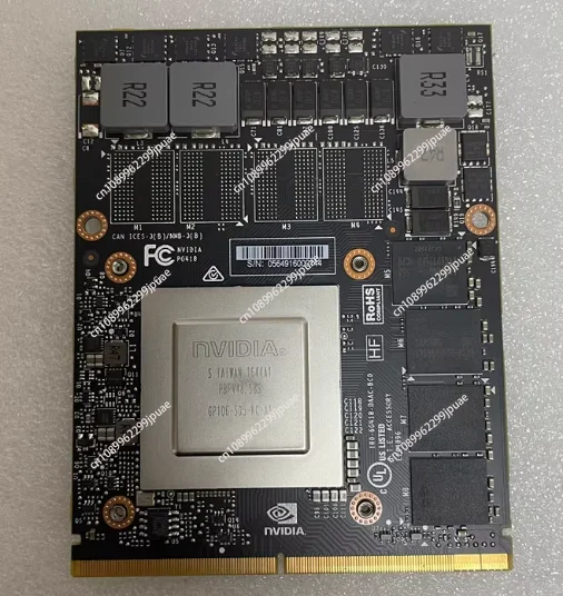 GTX1070M GTX 1070 Grafikkarte Grafikkarte N17E-G2-A1 8 GB GDDR5 MXM Image