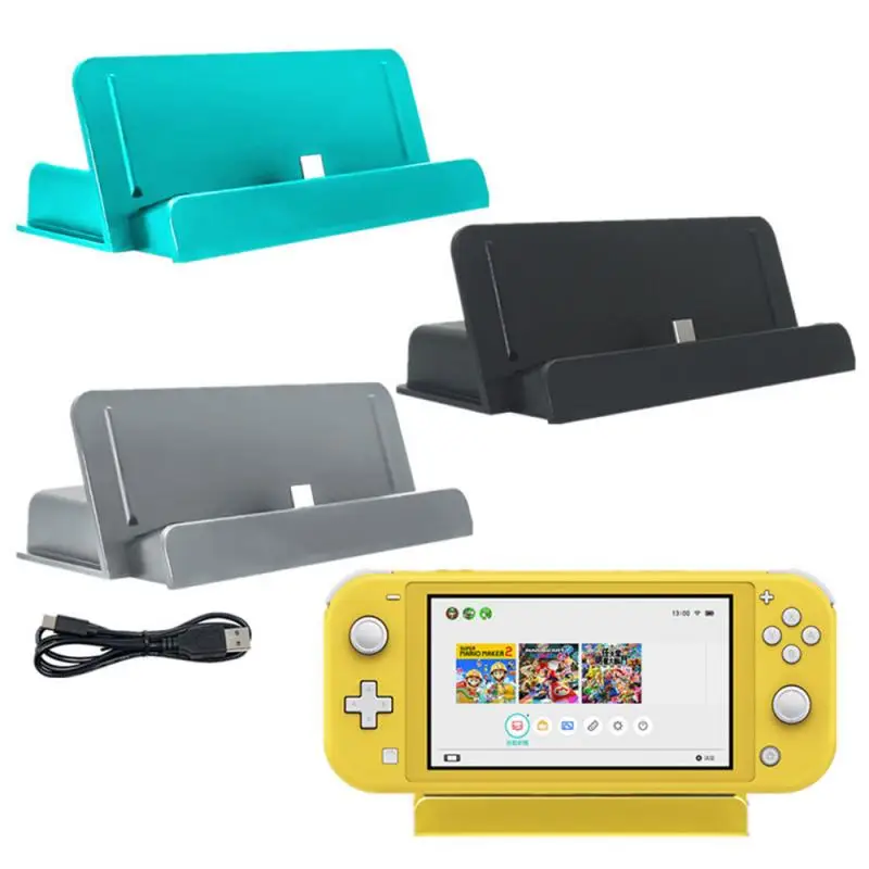 USB Typ-C Ladestation Ladegerät für Nintendo Switch Konsole Dock Halter für NS Switch Lite Mini Dock Station Ladegerät Ständer Image
