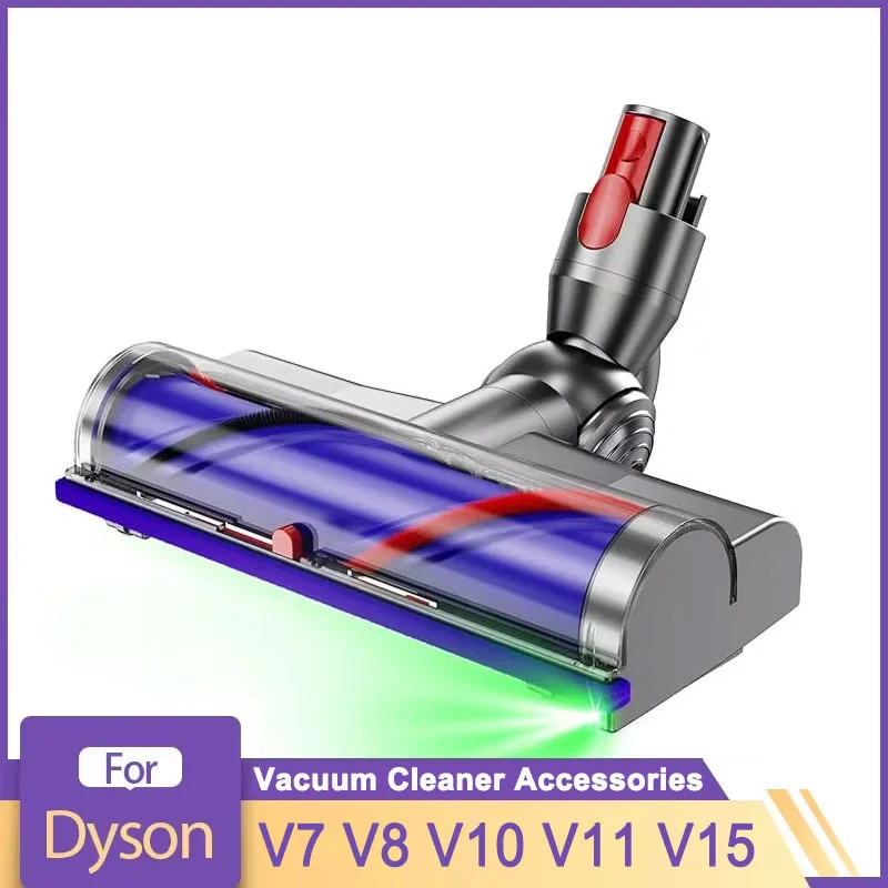 Direkter Bürstenkopf für Dyson V8 V10 V11 V15 V7 Staubsauger Hartholzbodenaufsatz Borstenwalzenbürste Staubsaugerteile Image