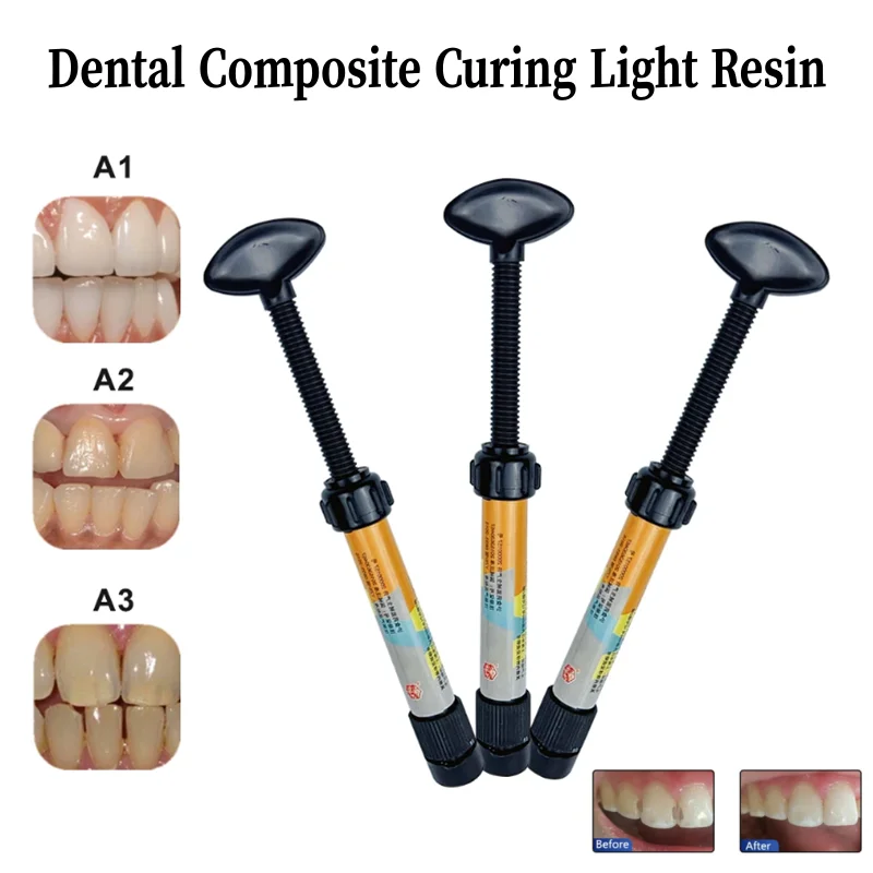 A1 A2 A3 Allzweck-Zahnlichthärtungsmaterial für Füllungen und Restaurationen, 2,5 g Image