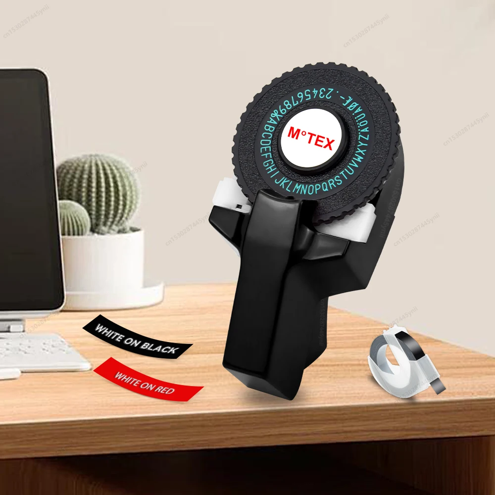 Dymo Etikettendrucker Motex E101 3D-Prägeetikettendrucker Ähnlich wie B90 Dymo 12965 1610 1880 1540 Etikettierer oder 1 Stück Dymo 3D-Etikett Image