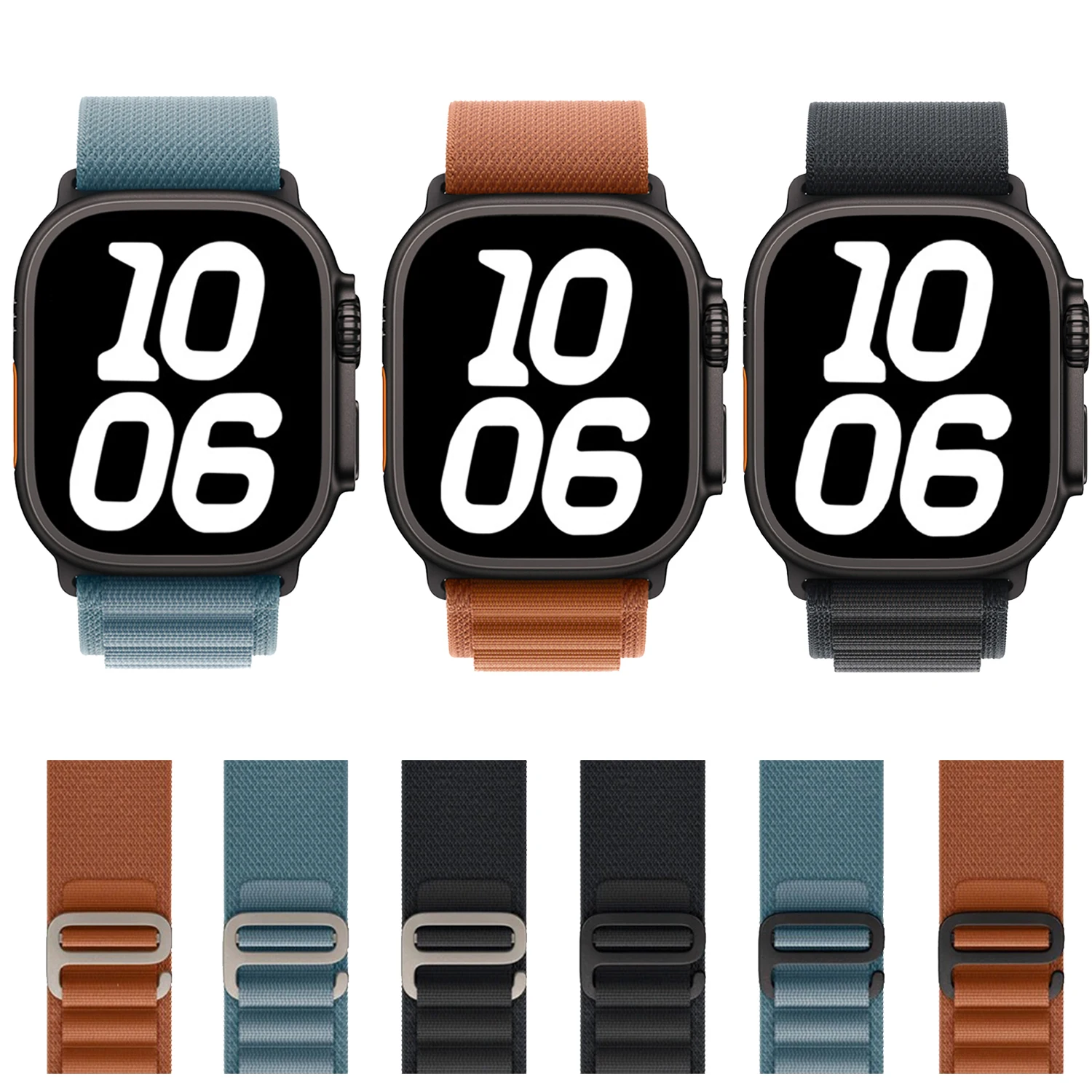  2025 Alpine Loop Strap für Apple Watch Serie 11/10/9 Band 46 mm 42 mm 45 mm 40 mm 49 mm 44 mm Armband iwatch 8 7 6 5 Ultra 2/3 SE3 Image
