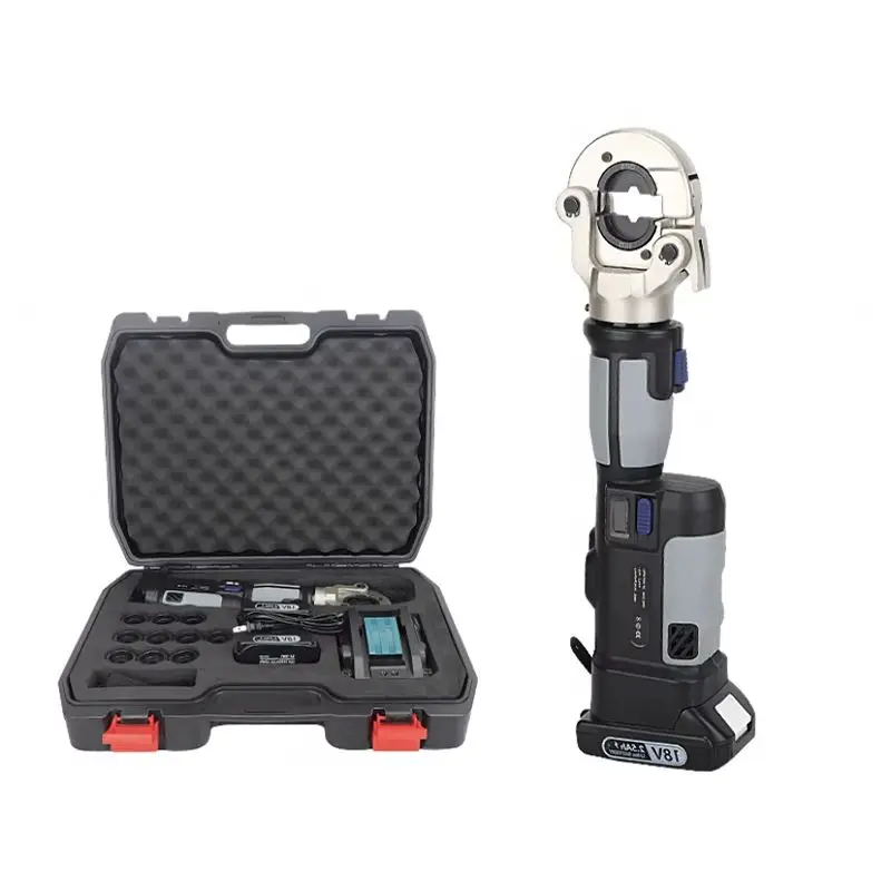 Kabelloses Elektrisches Hydraulisches Presswerkzeug Pz-300 Tragbares Akku-Crimpwerkzeug für Kupfer-Aluminium-Kabelklemmen 16-300mm Neu Image