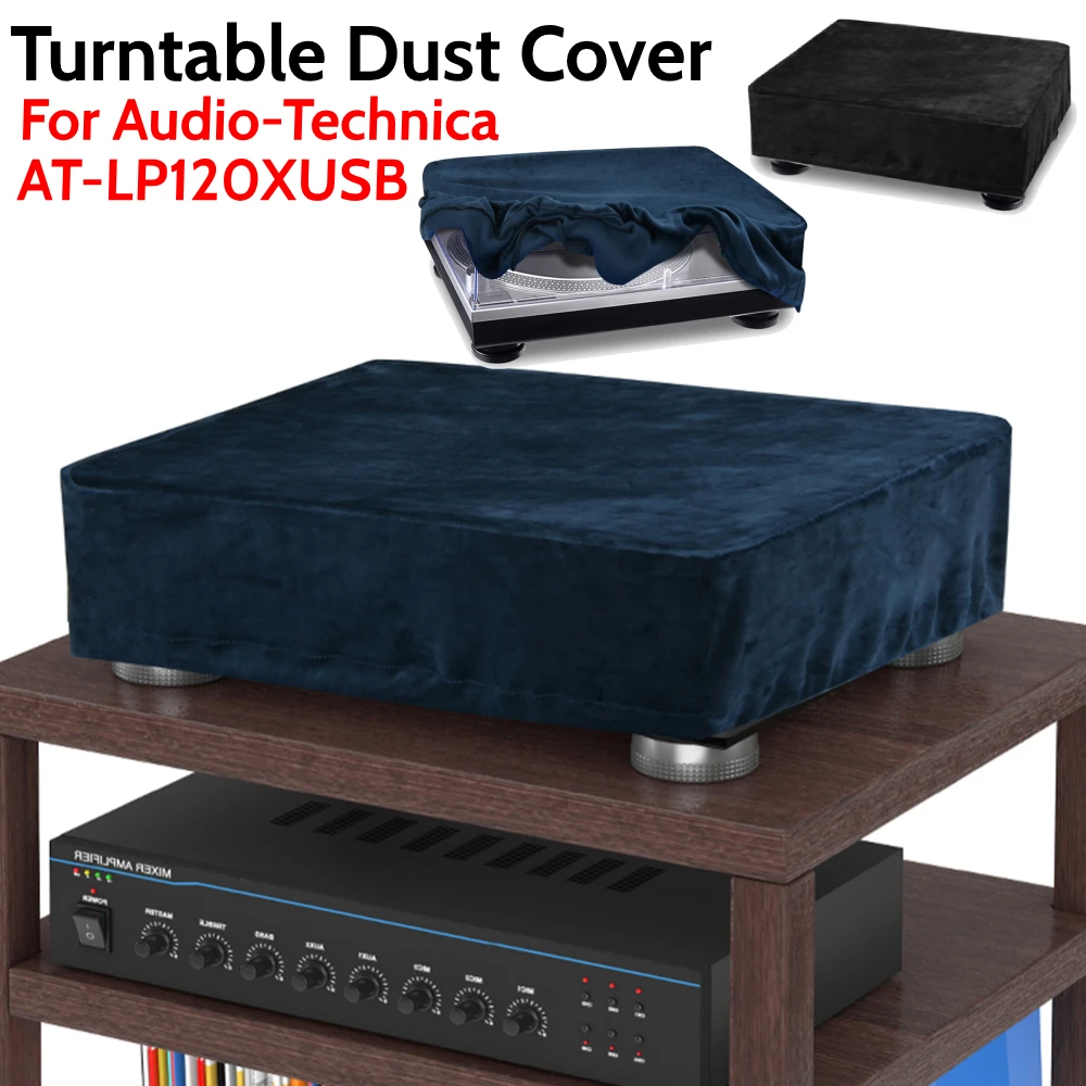 Vinyl Plattenspieler Aufbewahrungskappe Stereo Plattenspieler Schutzhülle Plattenspieler Staubhülle für Audio-Technica AT-LP120XUSB Image