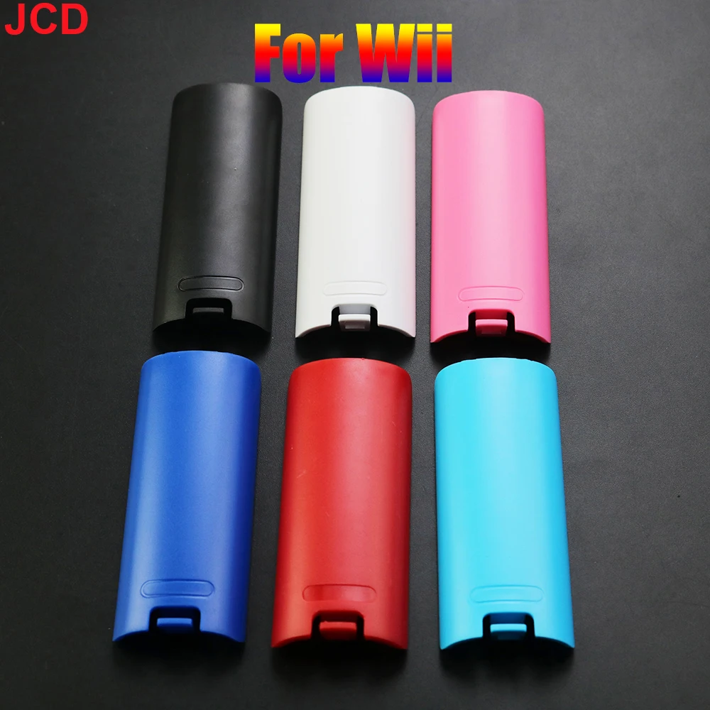 JCD 1 stücke Wireless Game Controller Batterie Fall Zurück Abdeckung Für Wii Remote Gamepad Grip Batterie Fall Abdeckung Image