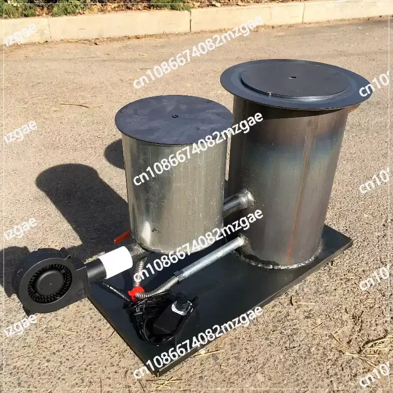 Altölbrenner, Altöl für den Haushalt, Outdoor-Warmwasserbereitung, Neuer Heißluftofen, Gewächshauszucht Image