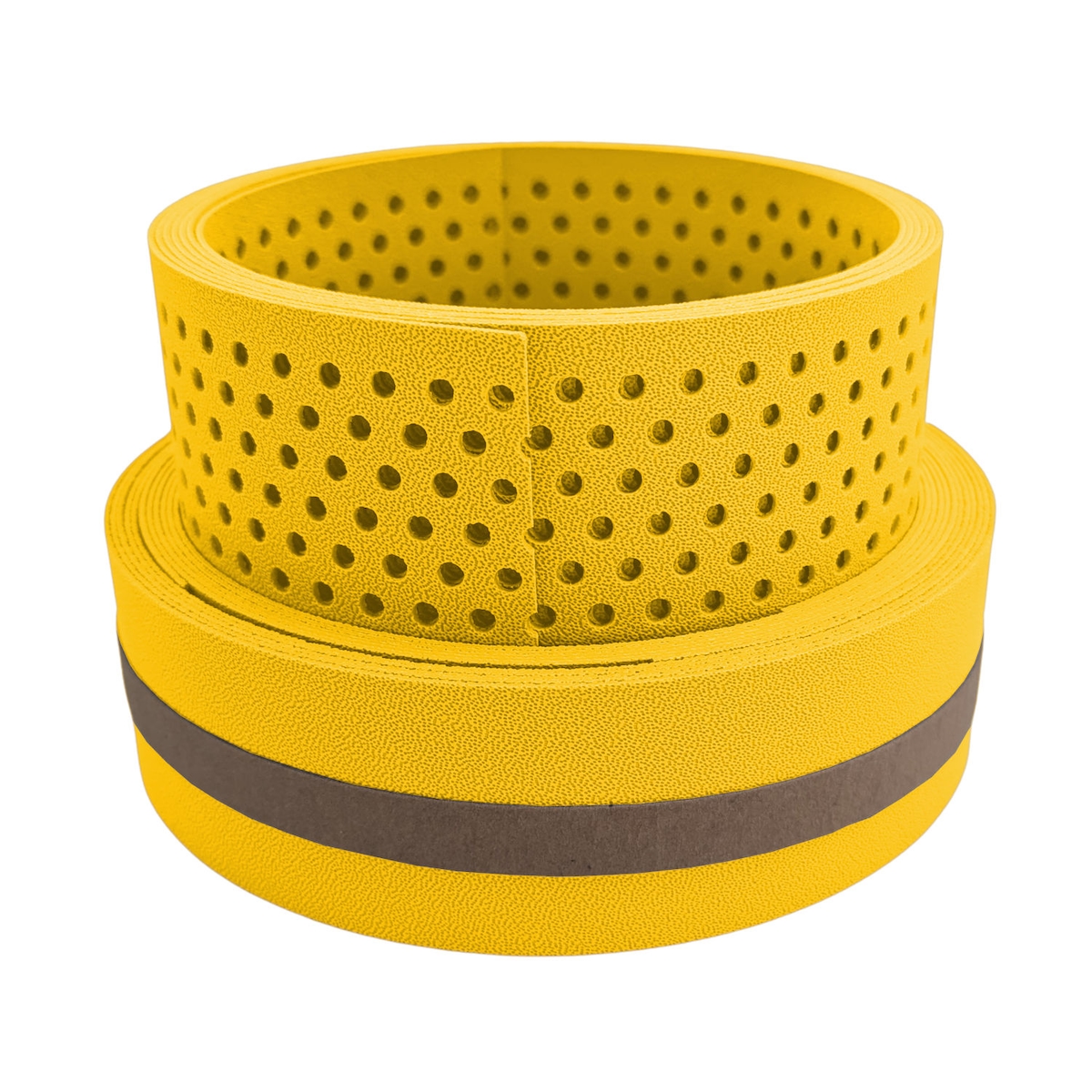 zaun|zu® Sichtschutz Premium Akzentstreifen Set DUO Gelb 2,55m Image