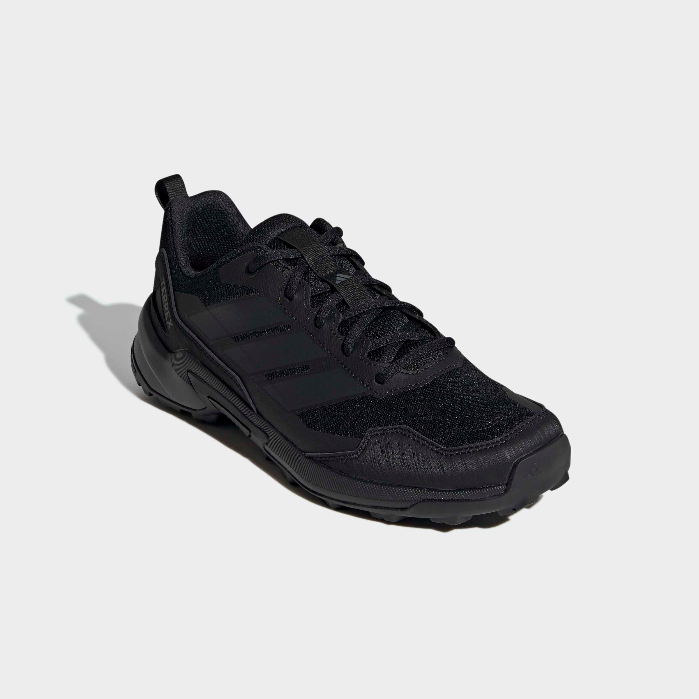 Wanderschuh ADIDAS TERREX "EASTRAIL 3", Herren, Gr. 44, core schwarz, carbon, grau four, Synthetik, Textil, Schuhe Wanderschuh