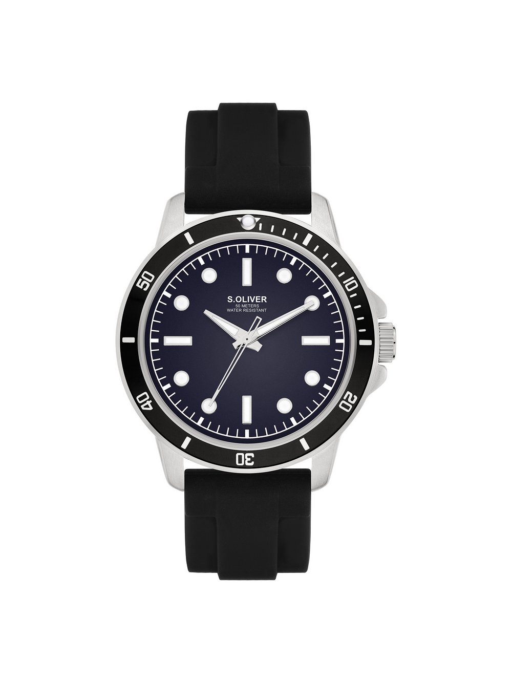 s.Oliver Armbanduhr Herren schwarz, ONE SIZE Image