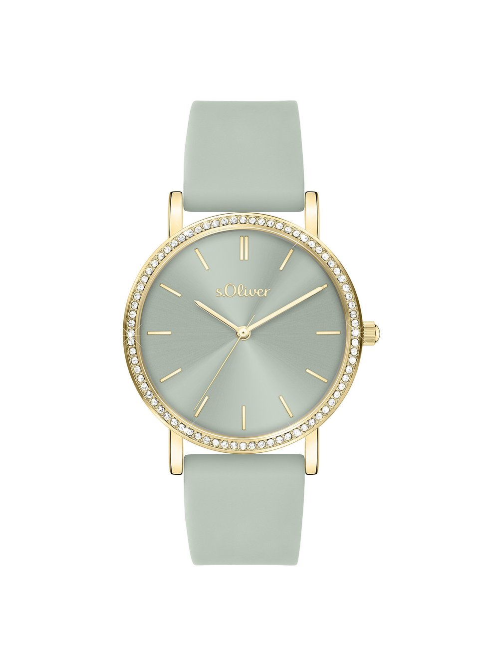 s.Oliver Armbanduhr Damen grün, ONE SIZE Image