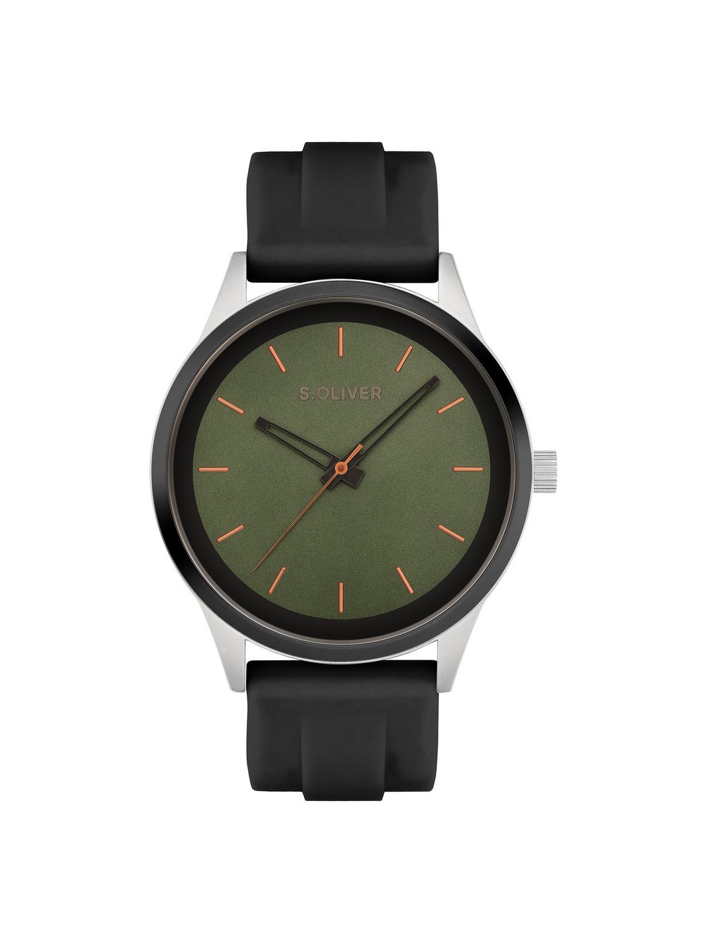 s.Oliver Armbanduhr Herren schwarz, ONE SIZE Image