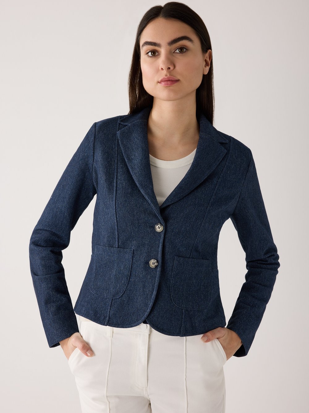More & More Sweatblazer Damen indigo, 40 Image