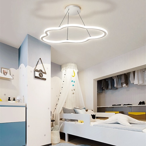 led pendelleuchte 57 cm single design kronleuchter metall künstlerischer stil moderner stil stilvoll led modern 220-240v Image