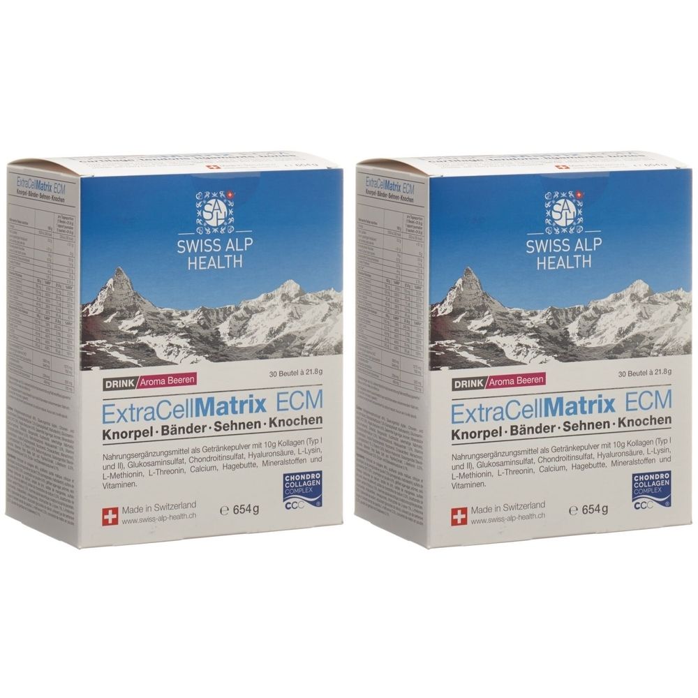Extra Cell Matrix ECM Knorpelbeeren x2 2x30 St Beutel