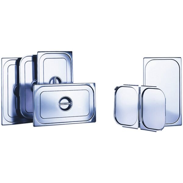 Blanco Dichtungsdeckel GN 1/4 silber, 25x2.25x14.6 cm