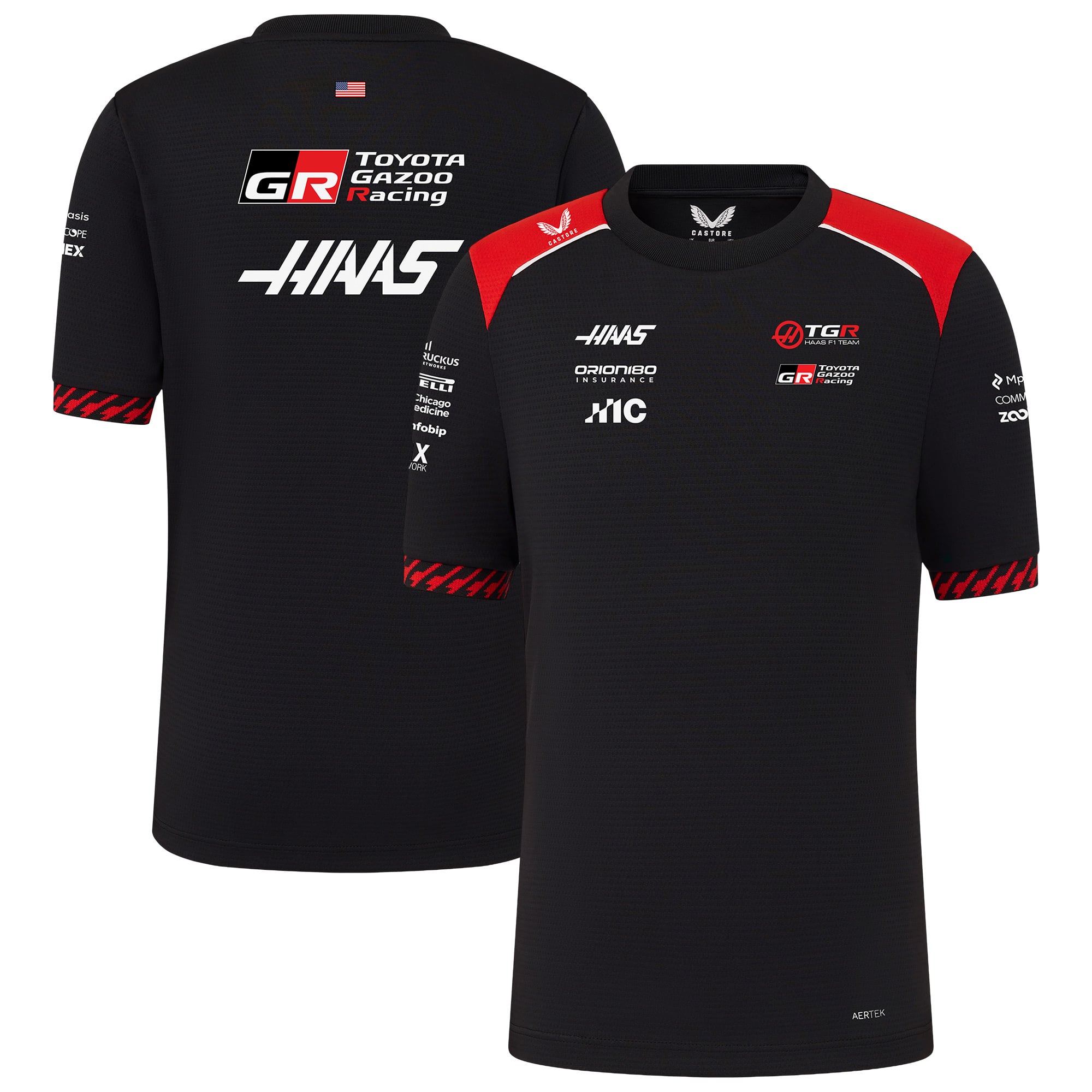 T-shirt « Équipe Haas 2026 » - Enfant - unisexe Taille: JM