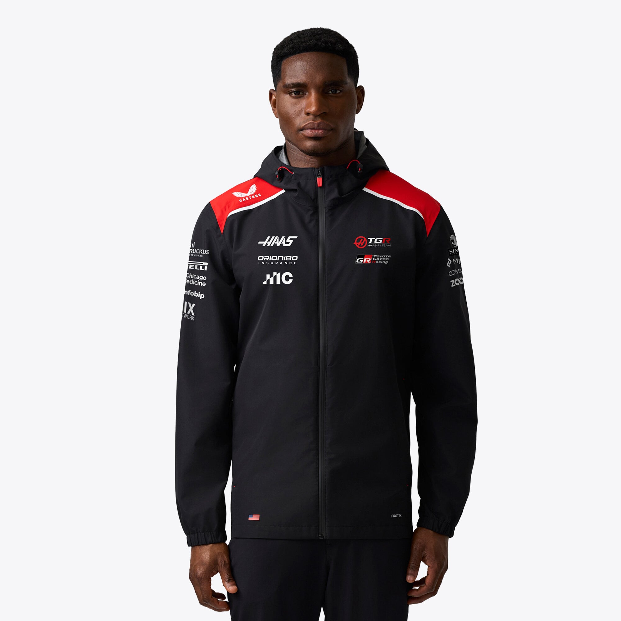 Haas 2026 Team Wasserfeste Jacke