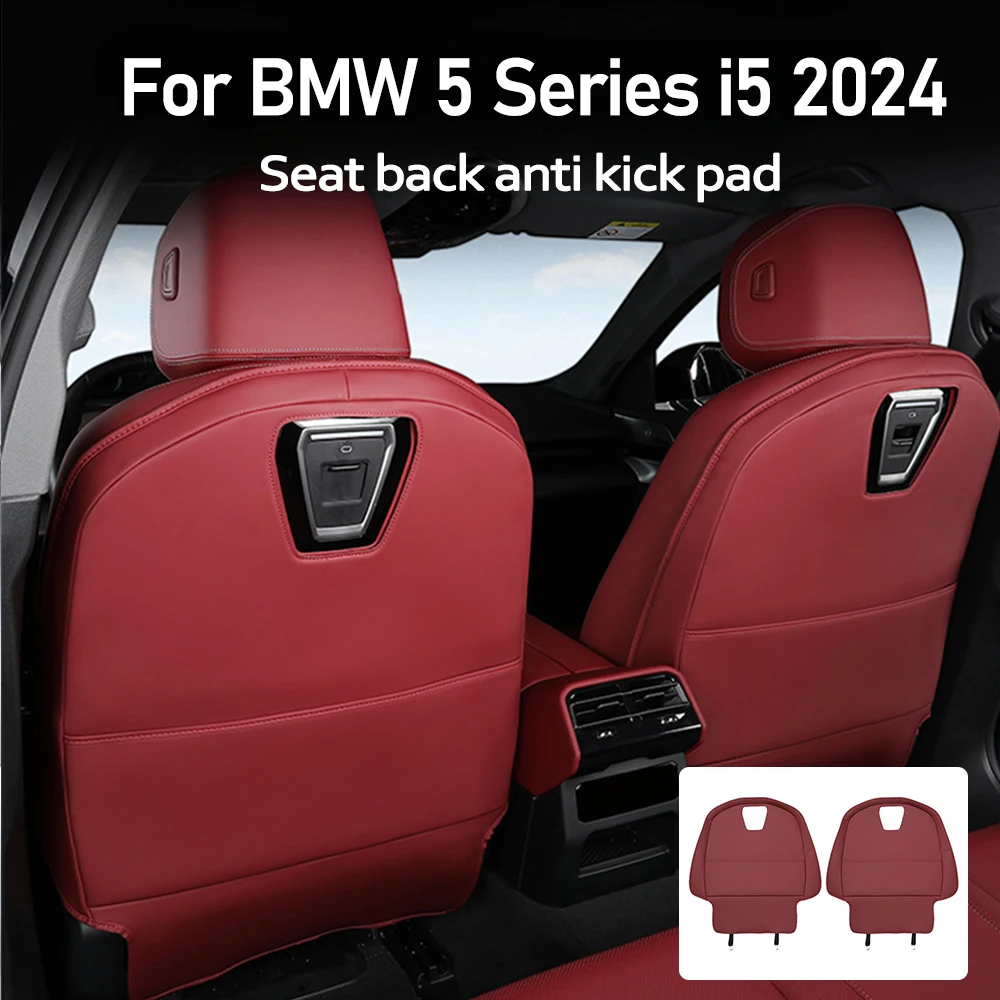 Für BMW i5 5er 2024 Sitz Anti Kick Pad Rücksitz Anti Kick Schutz Pad Innen Modifikation Image