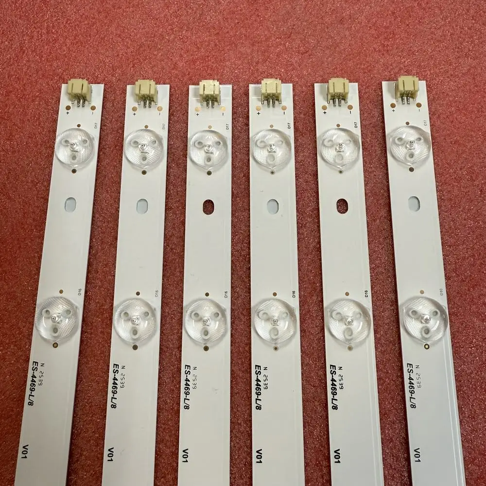 Led-hintergrundbeleuchtung streifen Für Atvio AT55UTM Proscan PLE-5505UHD PLDED5535A-RK 303TL550042 TLSM55D17L TLSM55D17R-ZC21F-04 TL550M09/10 Image