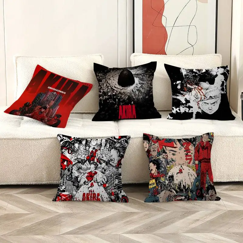 Anime Akira Retro Kissenbezug, Auto-Kissenbezug für Sofa, Auto, Weihnachtsgeschenk, 40 x 40 cm, 45 x 45 cm Image