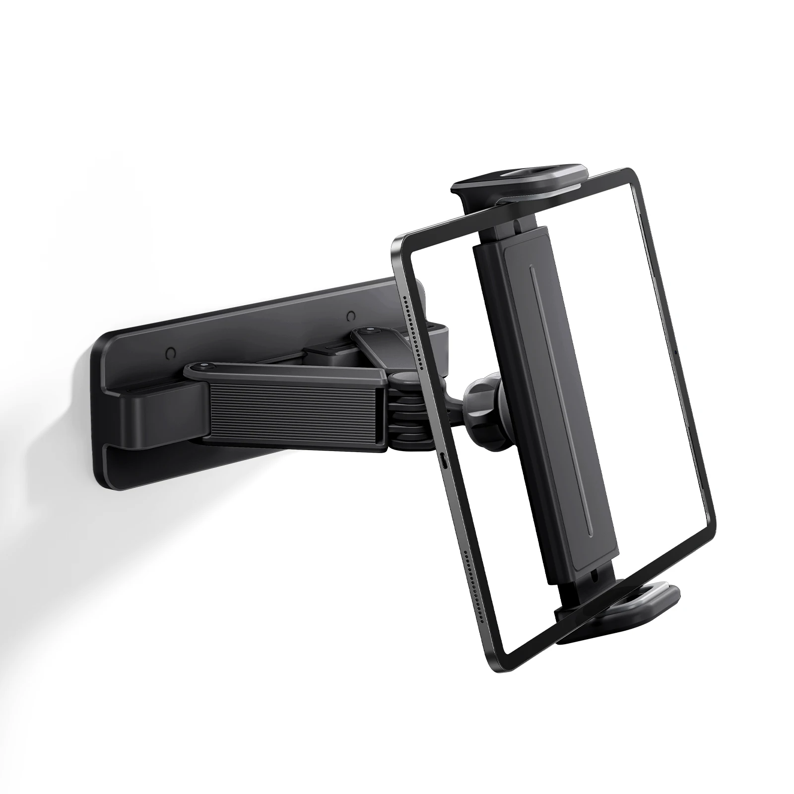 Oatsbasf Stabiler Tablet-Wandhalter 360° ° Verstellbarer Tablet- und Kindle-Halter für 4-13 Zoll Geräte, geeignet für Lager, Badezimmer und Küche Image