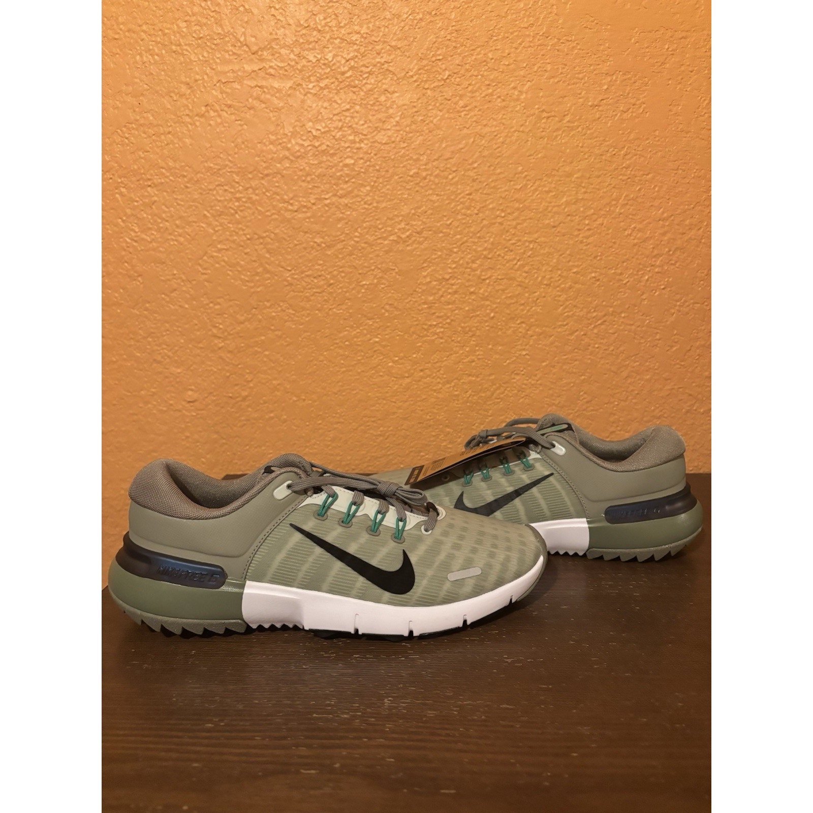 Nike Shoes | Fn0332-300 Nike Free Golf Nn Mens Shoes Size 9.5 New | Color: Green | Size: 9.5