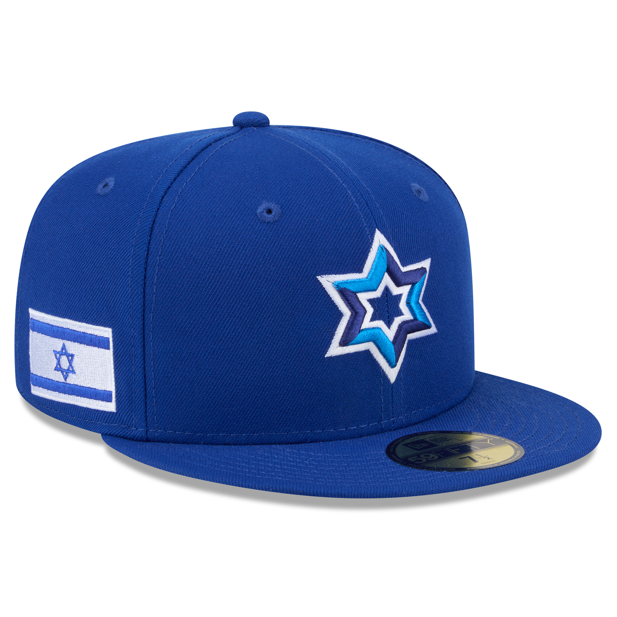 New Era Herren-Baseballkappe „Blue Israel 2026 World Baseball Classic 59FIFTY“ Image