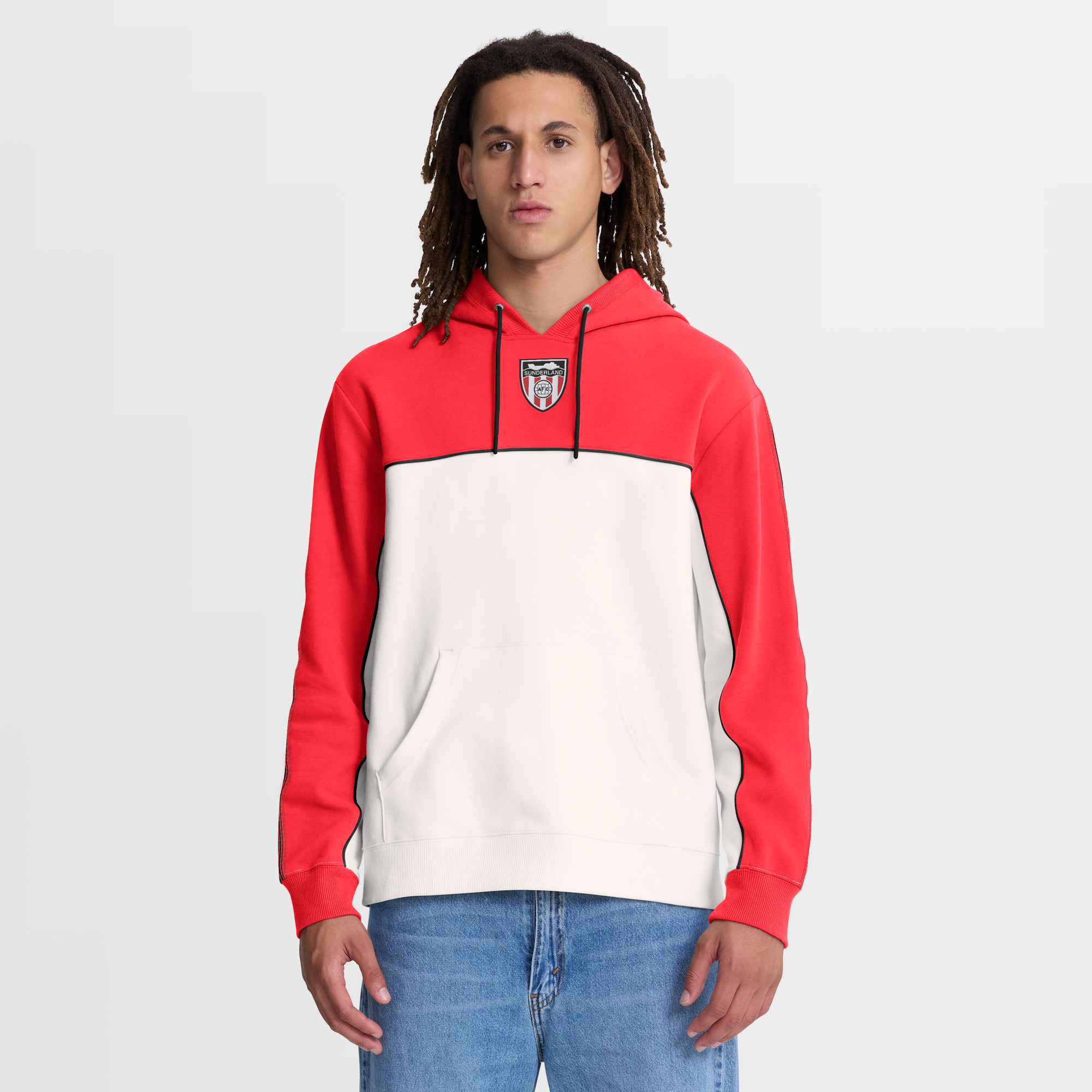 Sunderland Retro Kapuzenpullover – Bittersweet – Herren Image