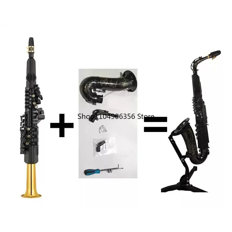 für elektrisches Blasrohr, weicher Bolwtorch, Flötenkopf, Saxophon, gebogener Hals, Adapter, Lebensmittelqualität, YDS150 Image