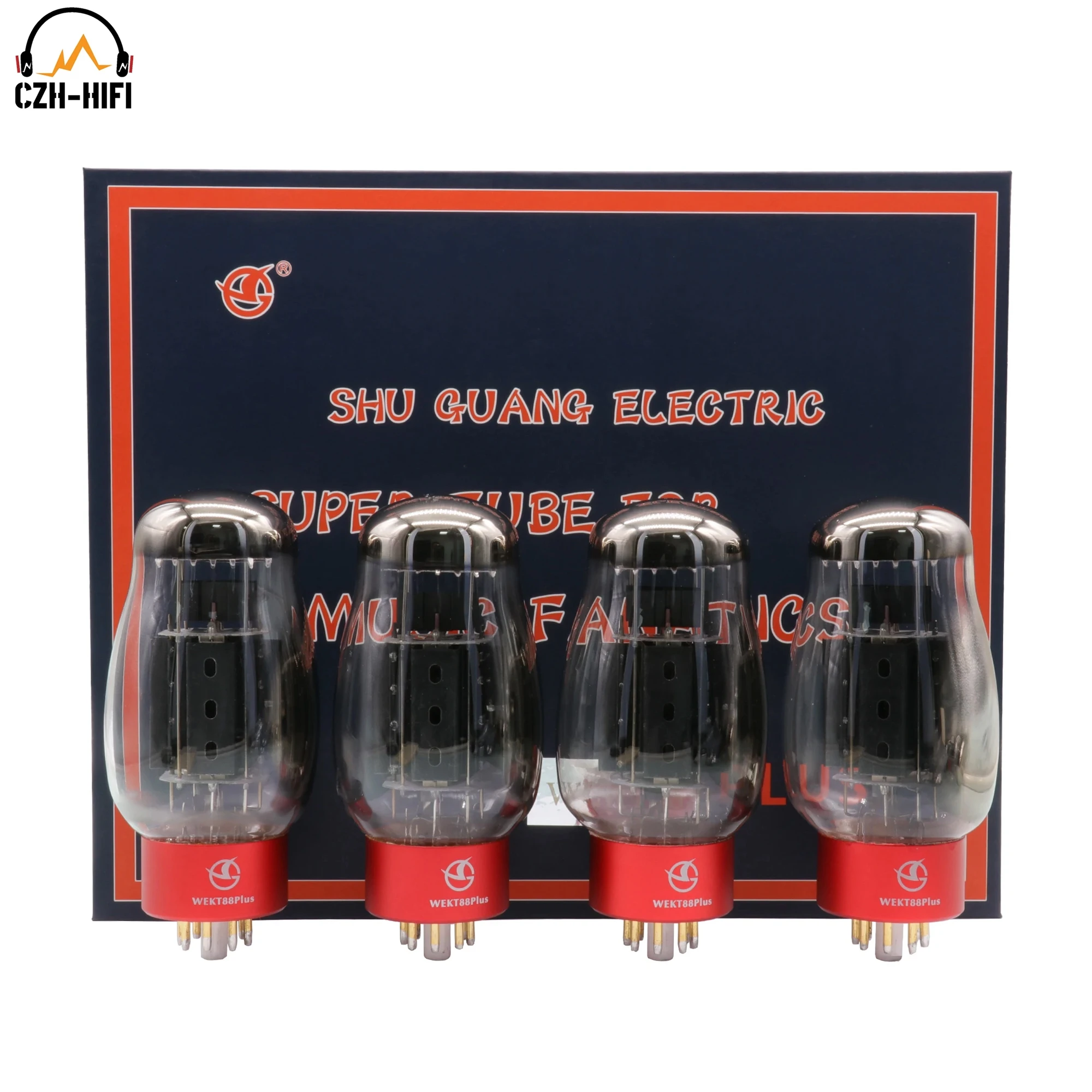 Shuguang WEKT88 Vakuumröhre Western Electri KT88 Ventilverstärker abgestimmt getestet Image