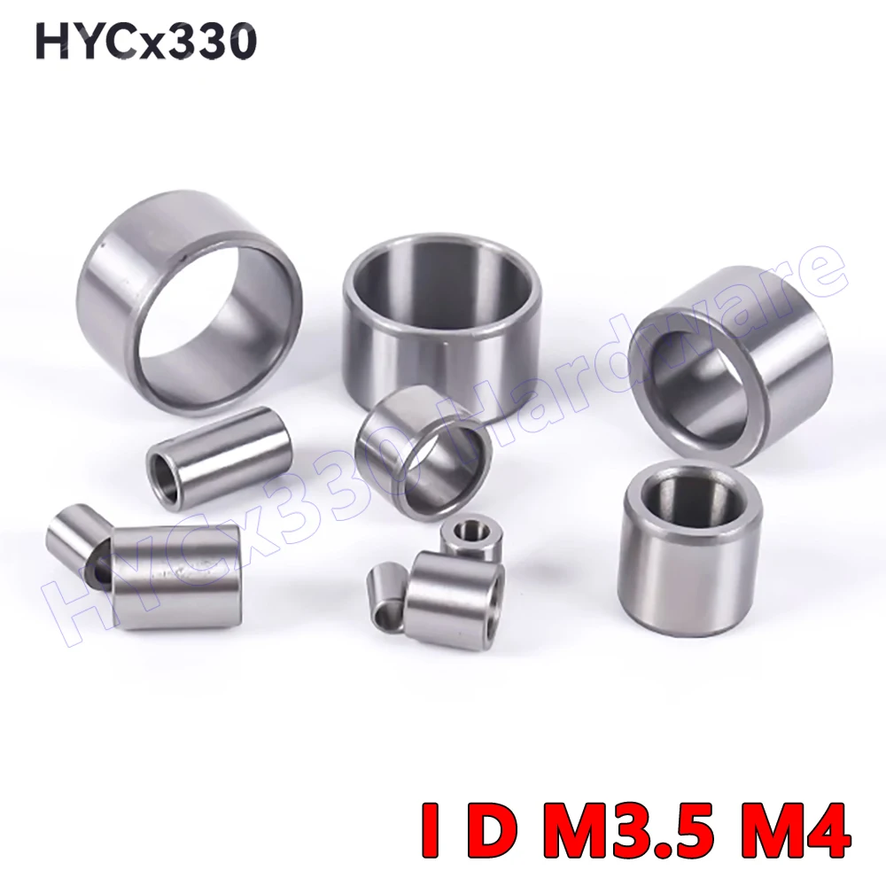 Unterlegscheibe ohne Gewinde aus Edelstahl 304, M3,5 M4, Abstandshalter, runder hohler Abstandshalter, gerade durch die Säulendichtungshülse Image