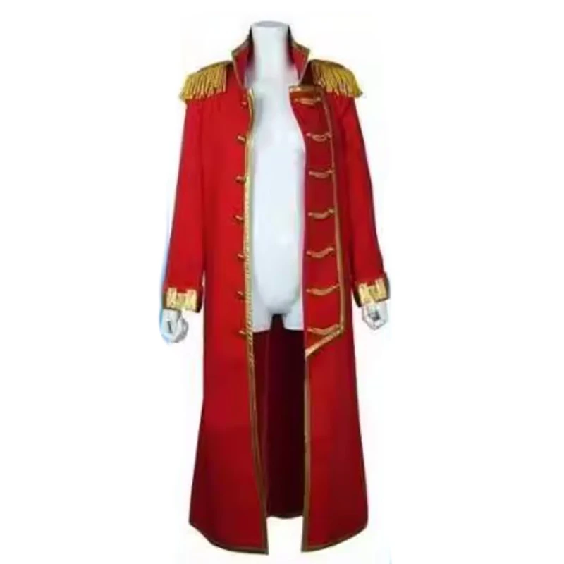 Anime Herren Gol D Roger Cosplay Kostüm roter Mantel Halloween Party Cos Luffy für Halloween Weihnachtsfeier Männer Frauen Kostüm Image