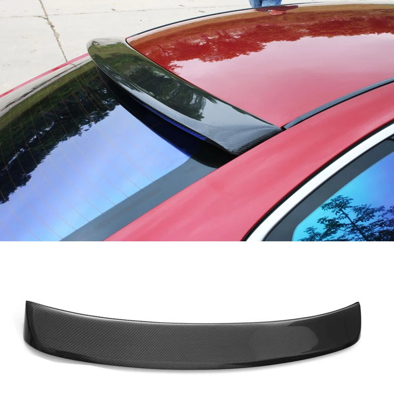 Für Infiniti Q50 Q50S Spoiler 2014 2015 2016 2017 Auto Schwanz Flügel Dekoration Hohe Qualität Carbon Fiber Hinten Stamm Dach spoiler Image