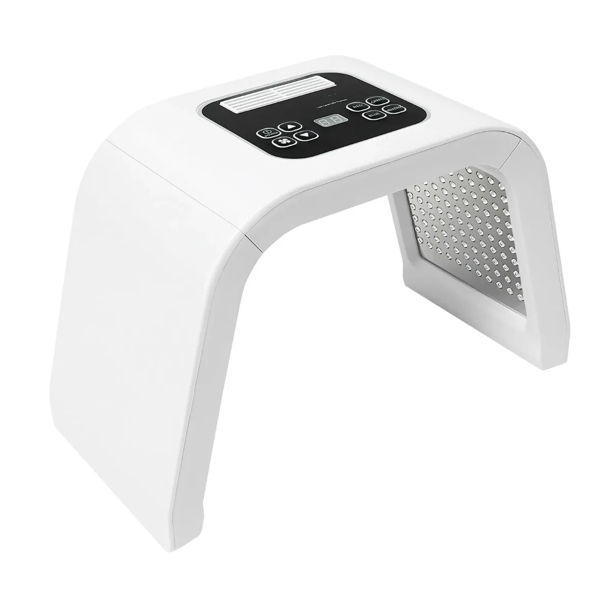 Appareil de beauté pour le visage à LED 7 couleurs, machine de soin de la peau du visage, machine de salon pour le soin du visage, traitement anti-âge du visage