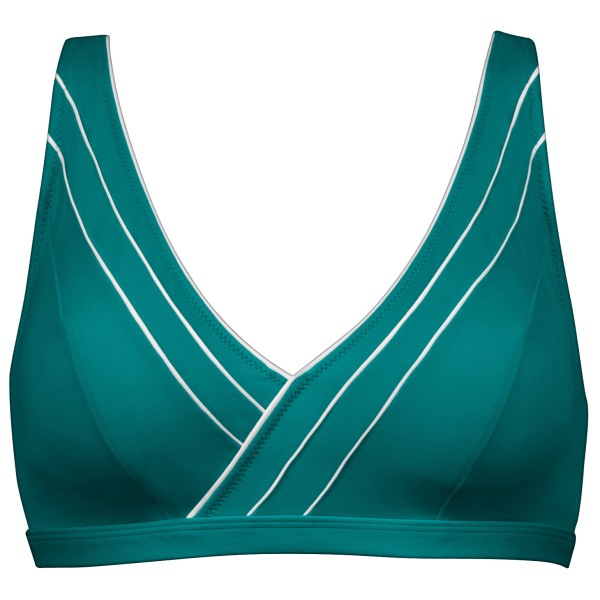 Lidea - Women's Sports Club Long Line Bikini Top - Bikini-Top Gr 44 - Cup: C türkis