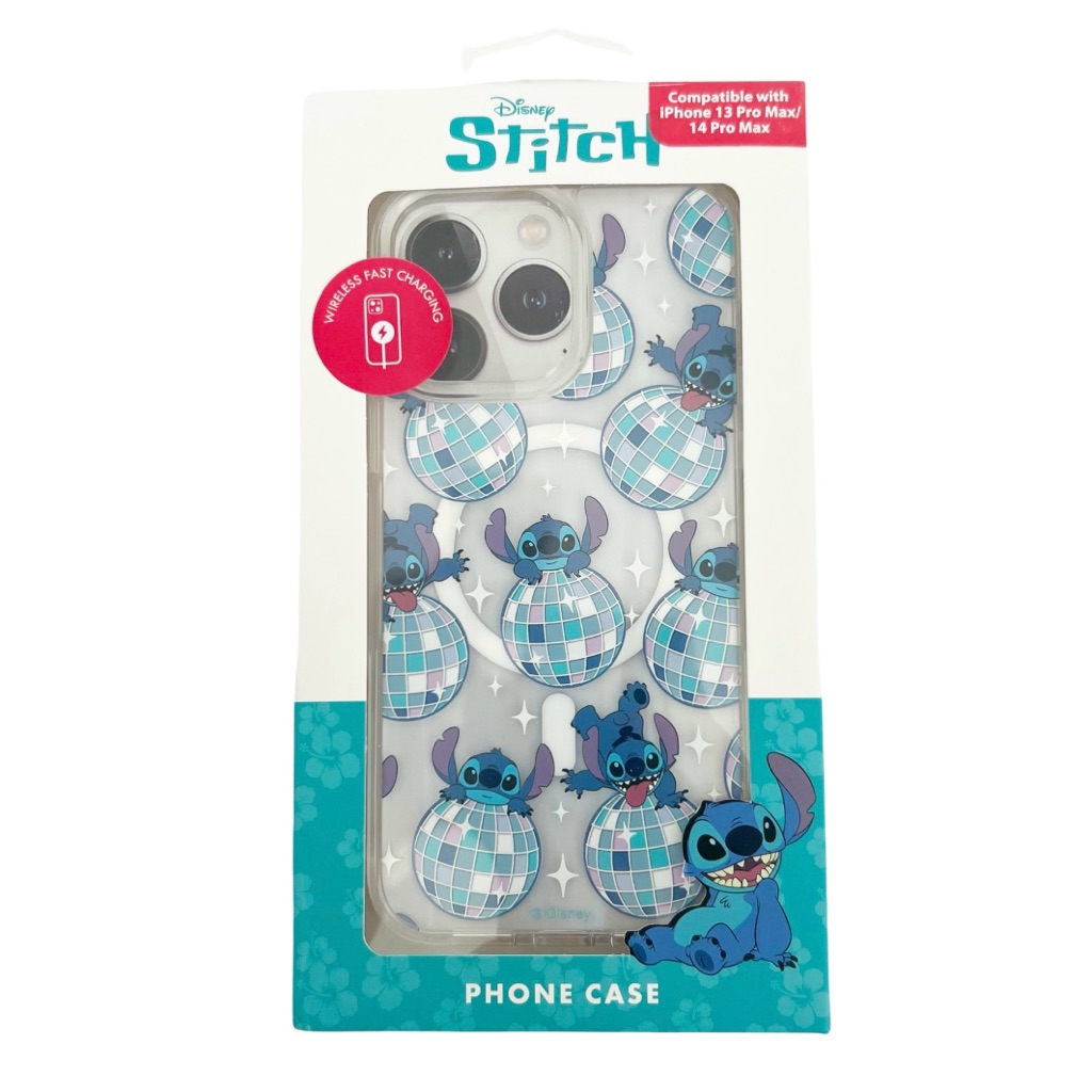 Disney Cell Phones & Accessories | Disney Stitch Blue Phone Case For Iphone 13/14 Pro Max Nib | Color: Blue/Purple | Size: 13/14 Pro Max