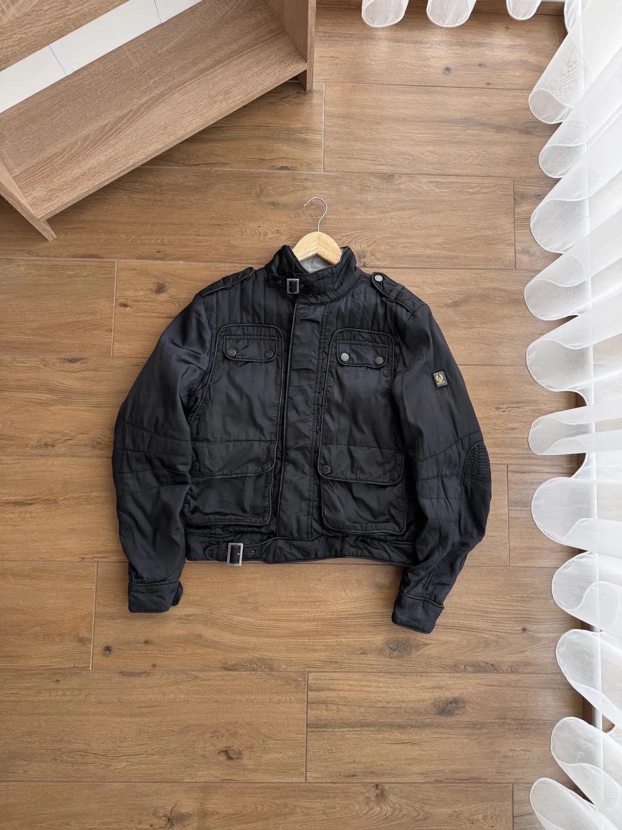 Giacca vintage Belstaff Nylon Black Label Moto W
