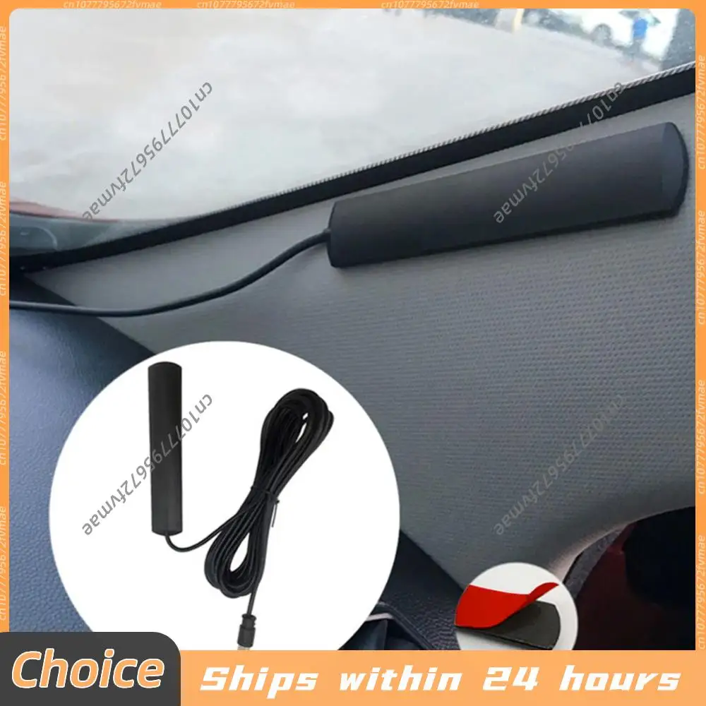 DC 5-12V Elektronische Stereo-Radio AM/FM Antenne 3 Meter Auto-Radio Patch-Antenne Verstärker Signalstabilität FM-Verstärker für LKW Boot Auto Image