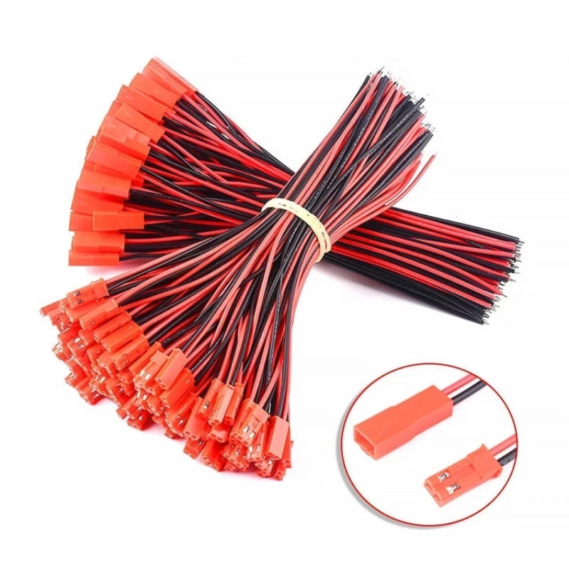 2P/JST Paar-Steckkabel 2P Ausziehbarer Anschluss LED Stecker und Buchse Kabel Luftverbindungsstecker Anschlusskabel Image