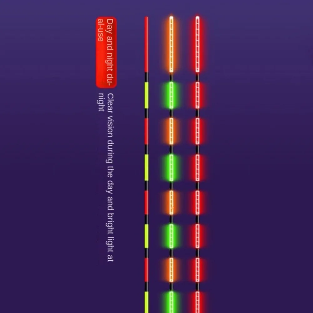 Smart LED Fishing Float hoch empfindlich erinnern Boje Schwerkraft sensor glühend elektrische Nacht Angeln Strobe langen Schwanz Image