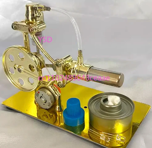 Hochgeschwindigkeitsmaschinen-Modellbausatz – Motor, Generator, Dampfmaschine für physikalische wissenschaftliche Experimente Image