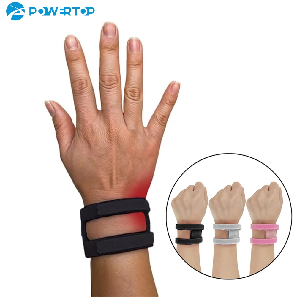 1Pcs Einstellbare Weiche Dünne Sport Yoga Handgelenk Band Schmerzen TFCC Reißen Verletzungen Brace Fitness Verstauchung Schutz Image